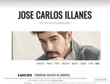 Tablet Screenshot of josecarlosillanes.com